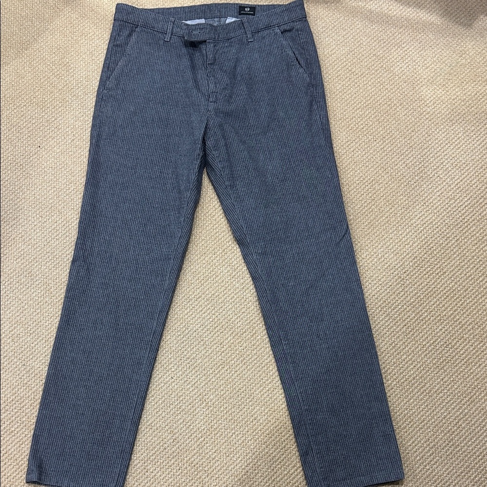 AG Adriano Goldschmied Men's Blue Chinos
